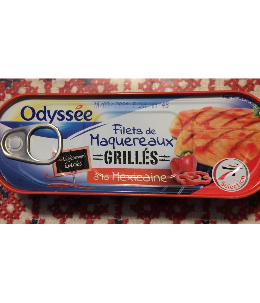 FILETS DE MAQUEREAUX GRILLES