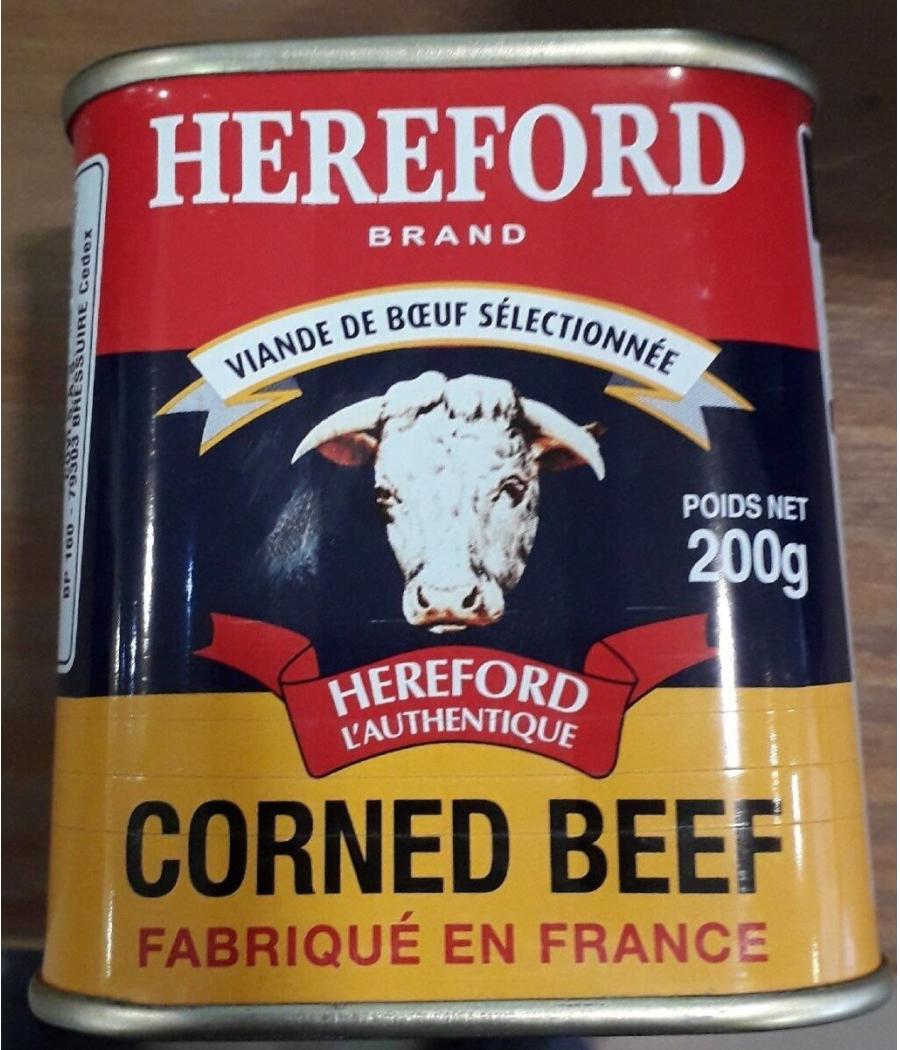 CORNED BEEF HEREFORD 200G