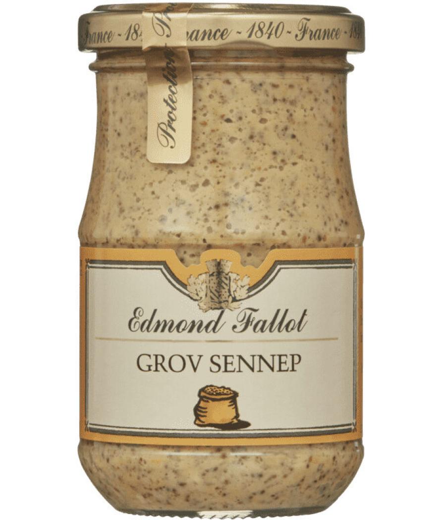 MOUTARDE EN GRAINS AU VIN BLANC EDMOND FALLOT