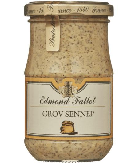 MOUTARDE EN GRAINS AU VIN BLANC EDMOND FALLOT 210G