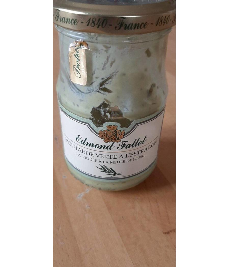 MOUTARDE VERTE A L'ESTRAGON EDMOND FALLOT