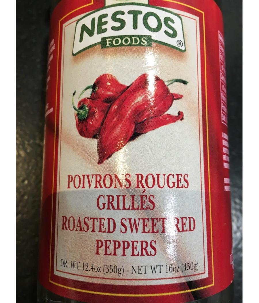 POIVRONS ROUGES GRILLES 16 OZ