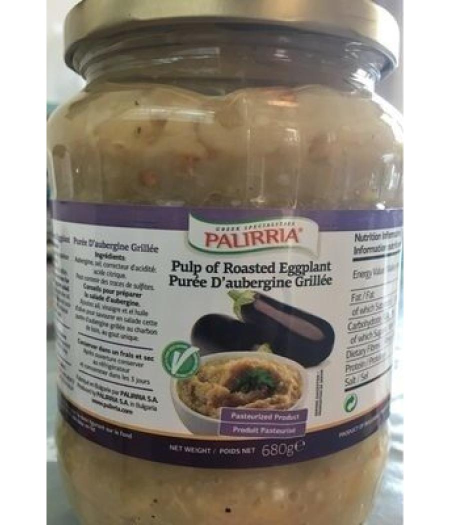 PUREE D’AUBERGINE GRILLEE PALIRRIA 680G