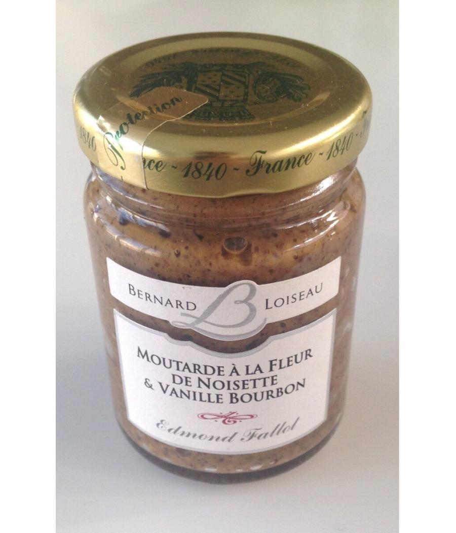 MOUTARDE A LA FLEUR DE NOISETTE & VANILLE BOURBON EDMOND FALLOT 100G
