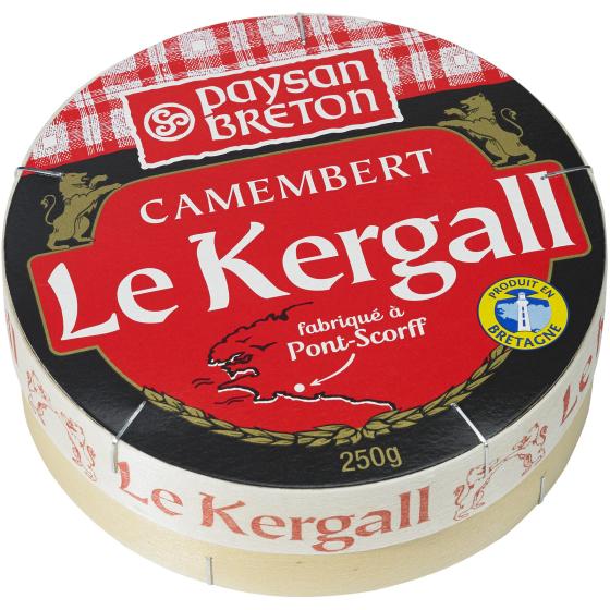 CAMEMBERT LE KERGALL PAYSAN BRETON 250G