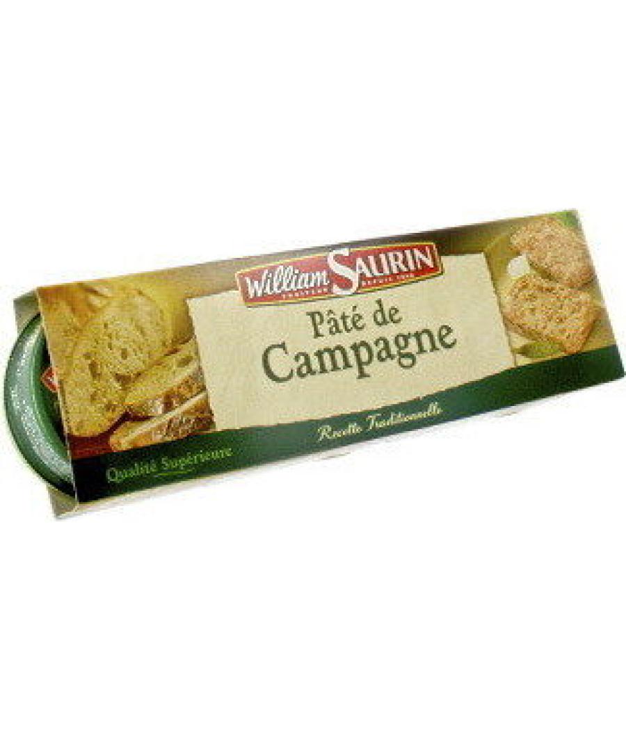PATE DE CAMPAGNEWILLIAM SAURIN 3 X 78 G
