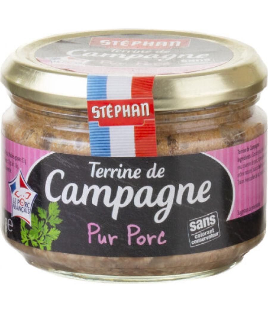 TERRINE DE CAMPAGNE PUR PORC 180G