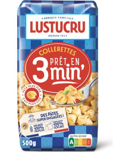 PATES COLLERETTES LUSTUCRU 500G