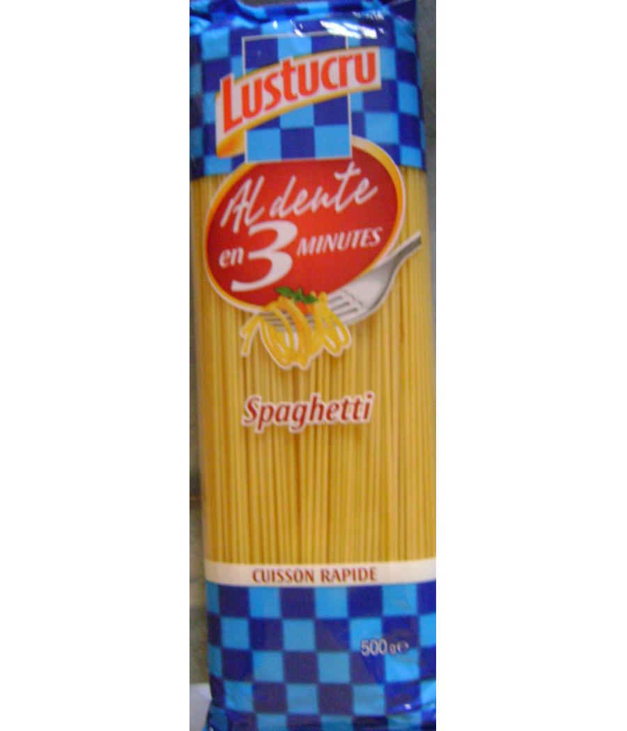 PATES SPAGHETTI LUSTUCRU 500G
