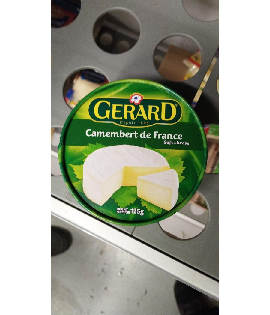 CAMEMBERT DE FRANCE GERARD 125G