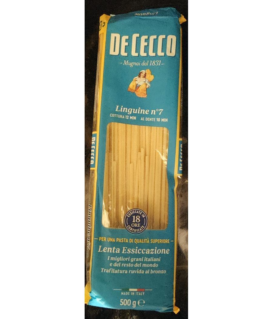 PATES LINGUINE DE CECCO 500G