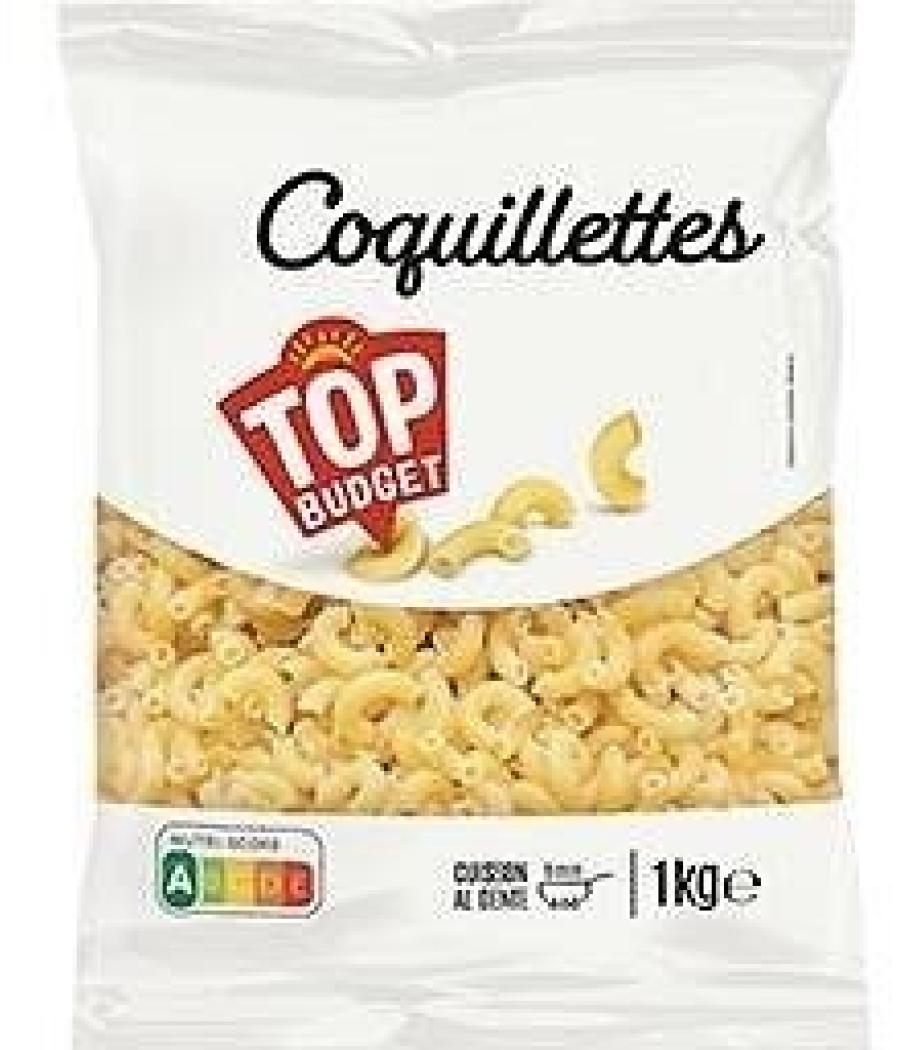 PATES COQUILLETTES TOP BUDGET 1KG