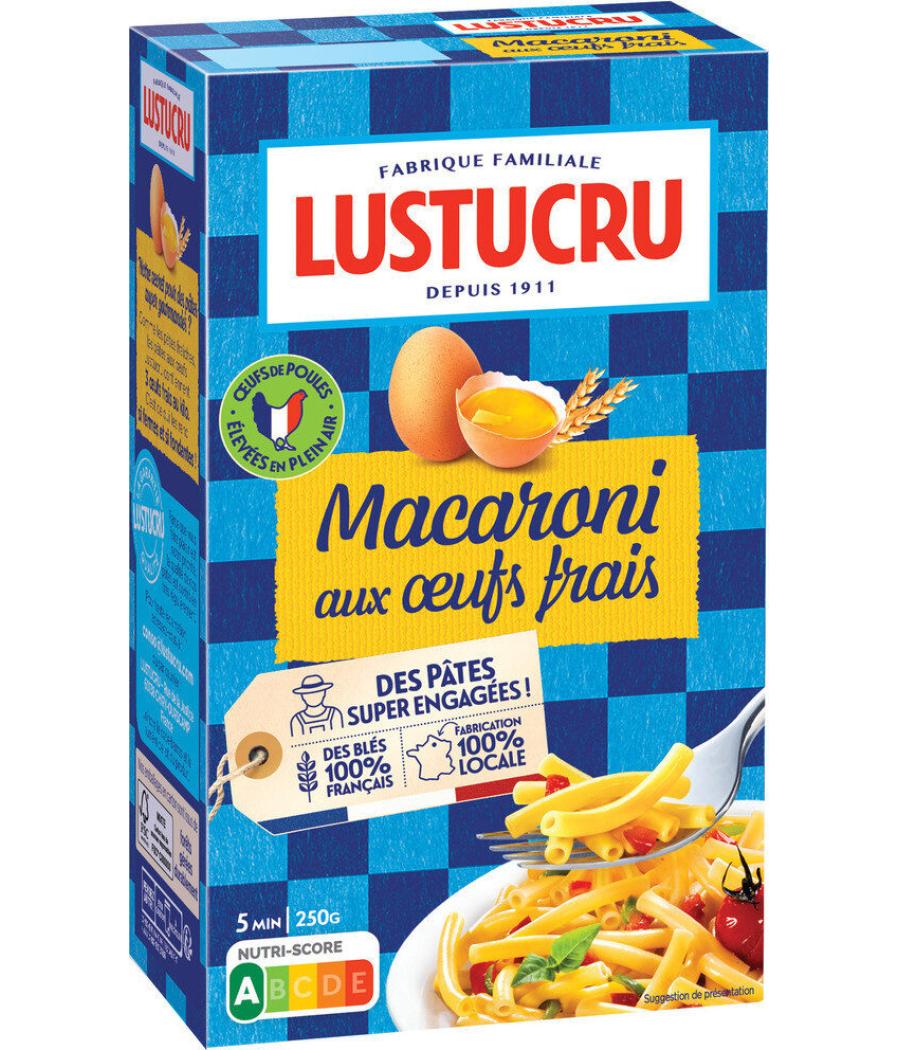 PATES MACARONI AUX OEUFS FRAIS LUSTURCU 250G