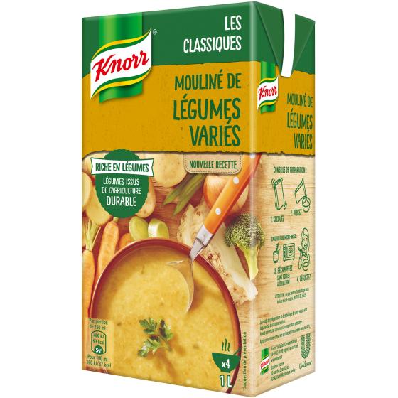SOUPE MOULINE DE LEGUMES VARIES KNORR 1L