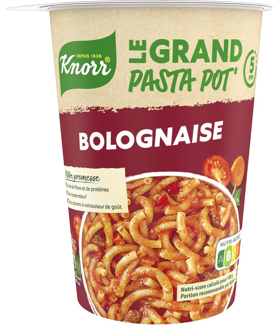 PLAT CUISINE PASTA POT BOLOGNAISE KNORR 88G