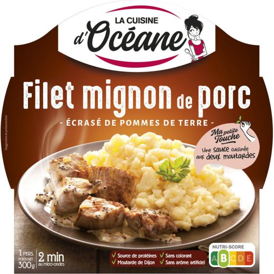FILET MIGNON DE PORC ECRASE DE POMMES DE TERRE LA CUISINE D'OCEANE 300G