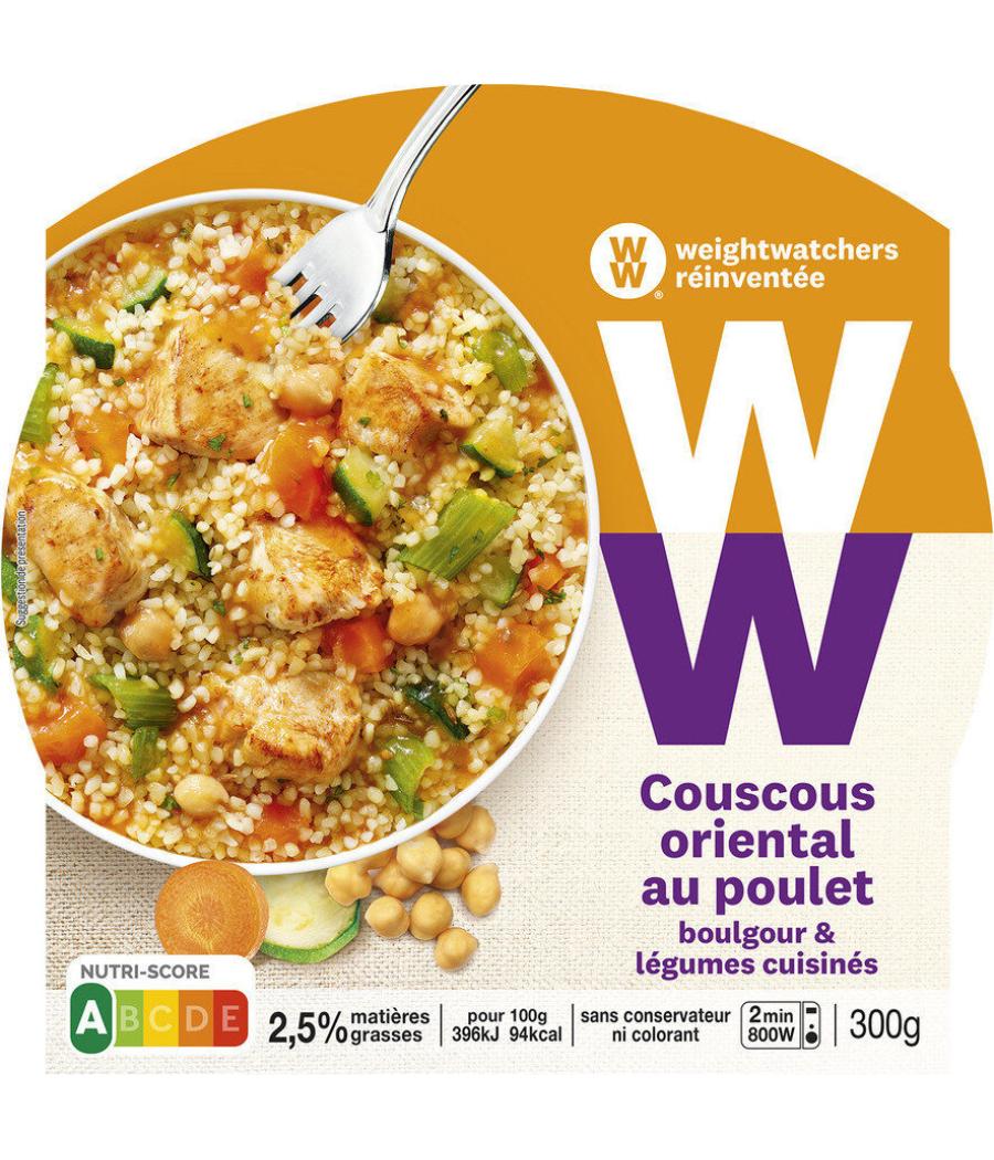 PLAT COUSCOUS ORIENTAL WEIGHT WATCHERS 300G