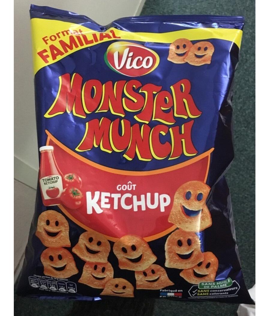 CHIPS VICO MONSTER MUNCH - GOUT KETCHUP 135G