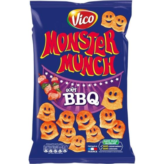 CHIPS GOUT BBQ MONSTER MUNCH VICO 85G
