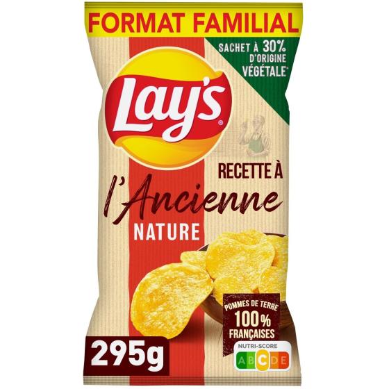 CHIPS RECETTE A L'ANCIENNE NATURE LAY'S 295G