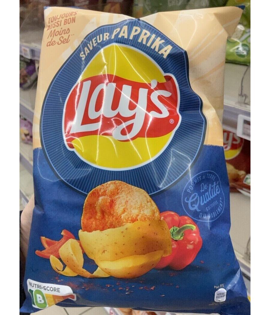 CHIPS LAY'S SAVEUR PAPRIKA 130G