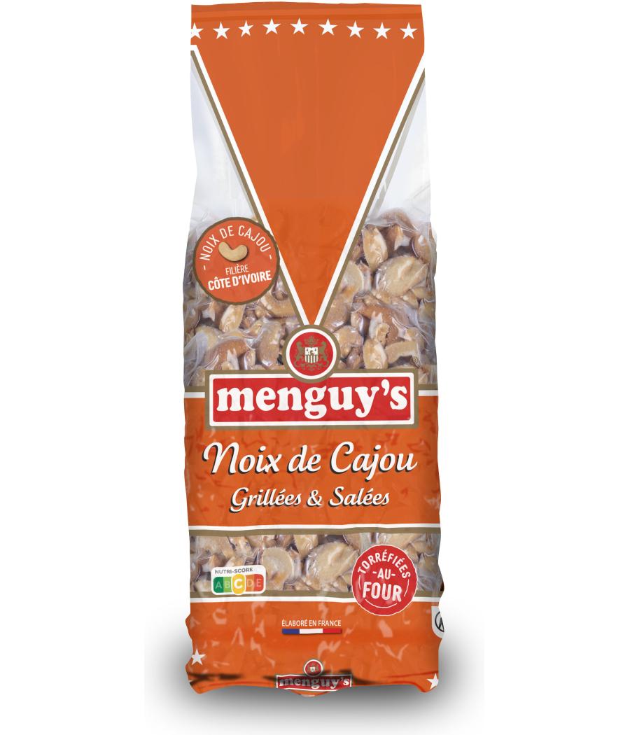 NOIX DE CAJOU GRILLEES SALEES MENGUY'S 300G