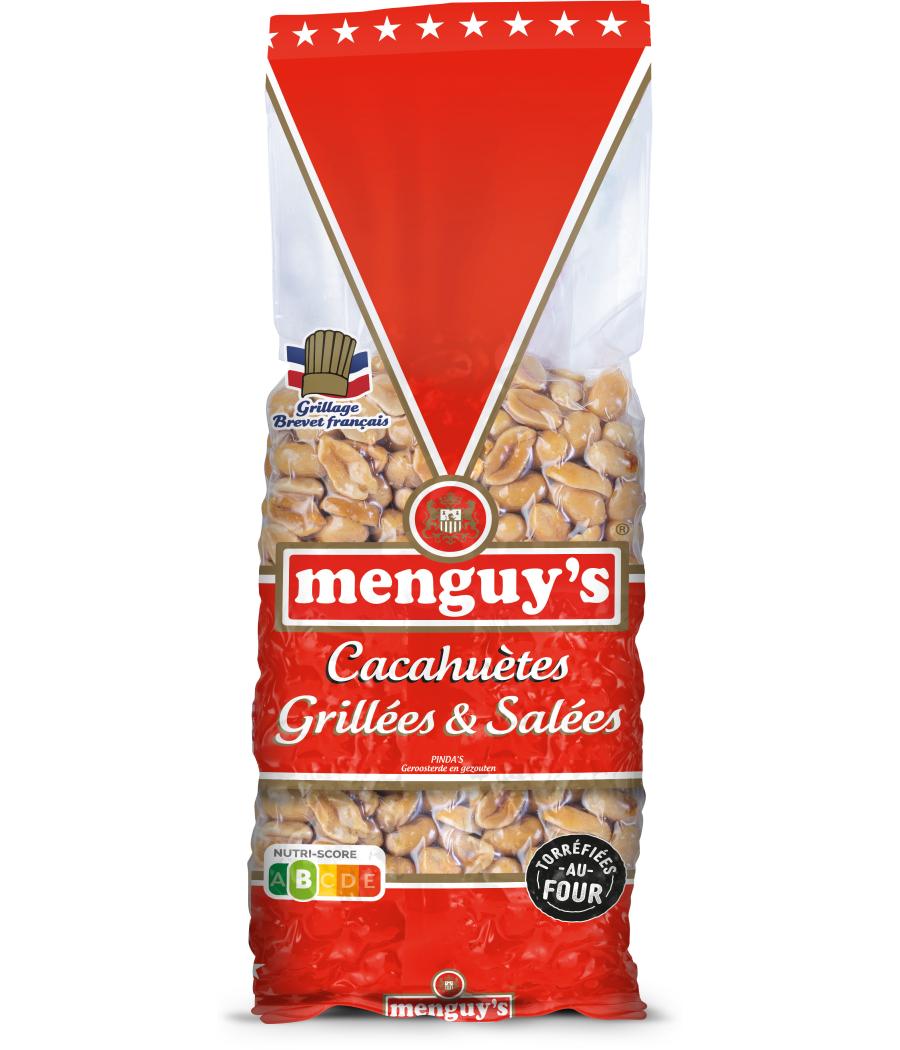 CACAHUETES GRILLEES SALEES MENGUY'S 390G