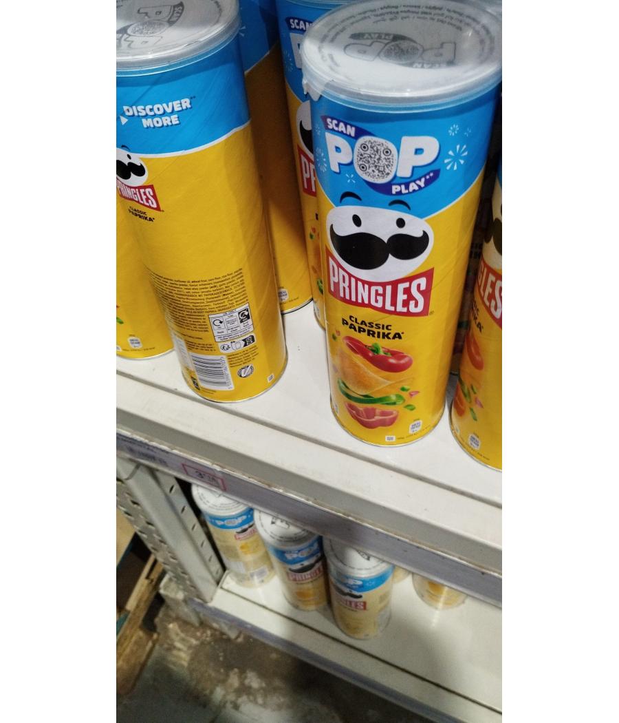 CHIPS TUILES PAPRIKA PRINGLES 175G