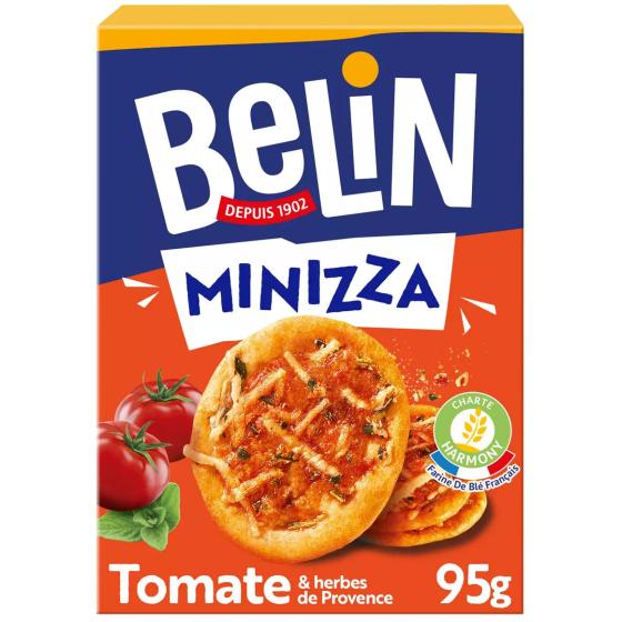 CRACKERS MINIZZA TOMATE BELIN 95G