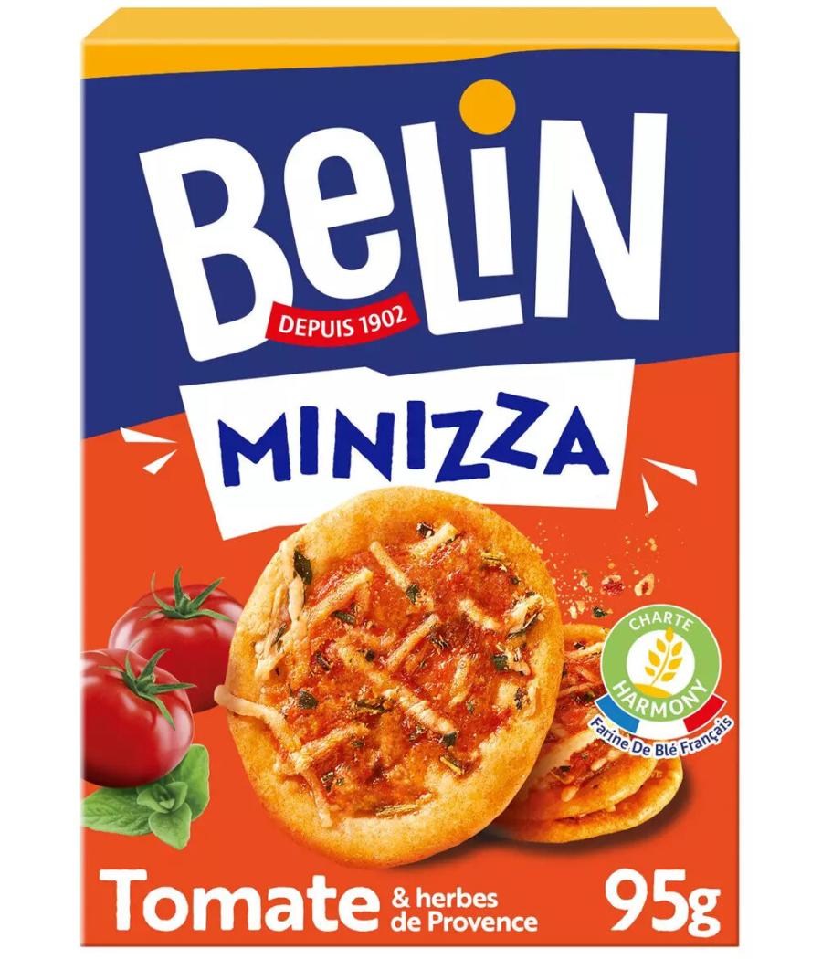 CRACKERS MINIZZA TOMATE BELIN 95G