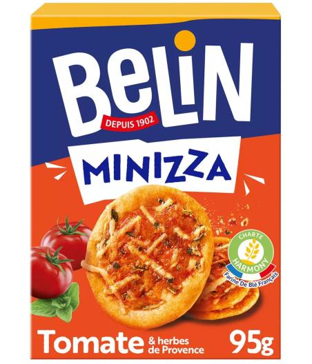 CRACKERS MINIZZA TOMATE BELIN 95G