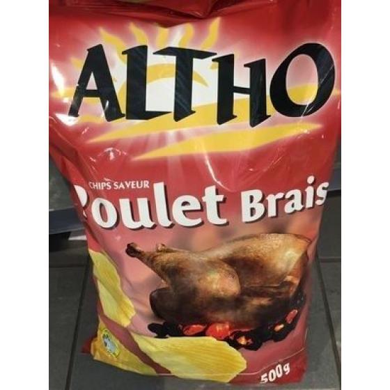 CHIPS SAVEUR POULET BRAISE 500 G