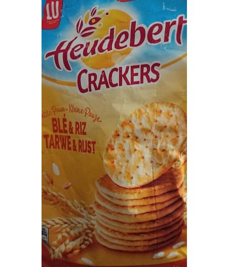 CRACKERS BLE&RIZ  HEUDEBERT 250G