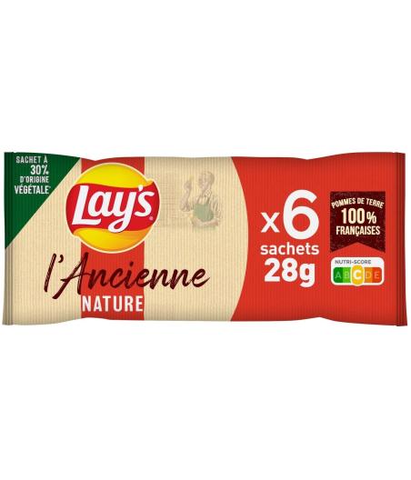 CHIPS NATURE RECETTE A L’ANCIENNE LAY'S 168G
