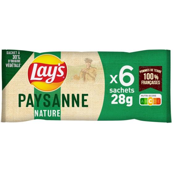 CHIPS NATURE PAYSANNE LAY'S 168G