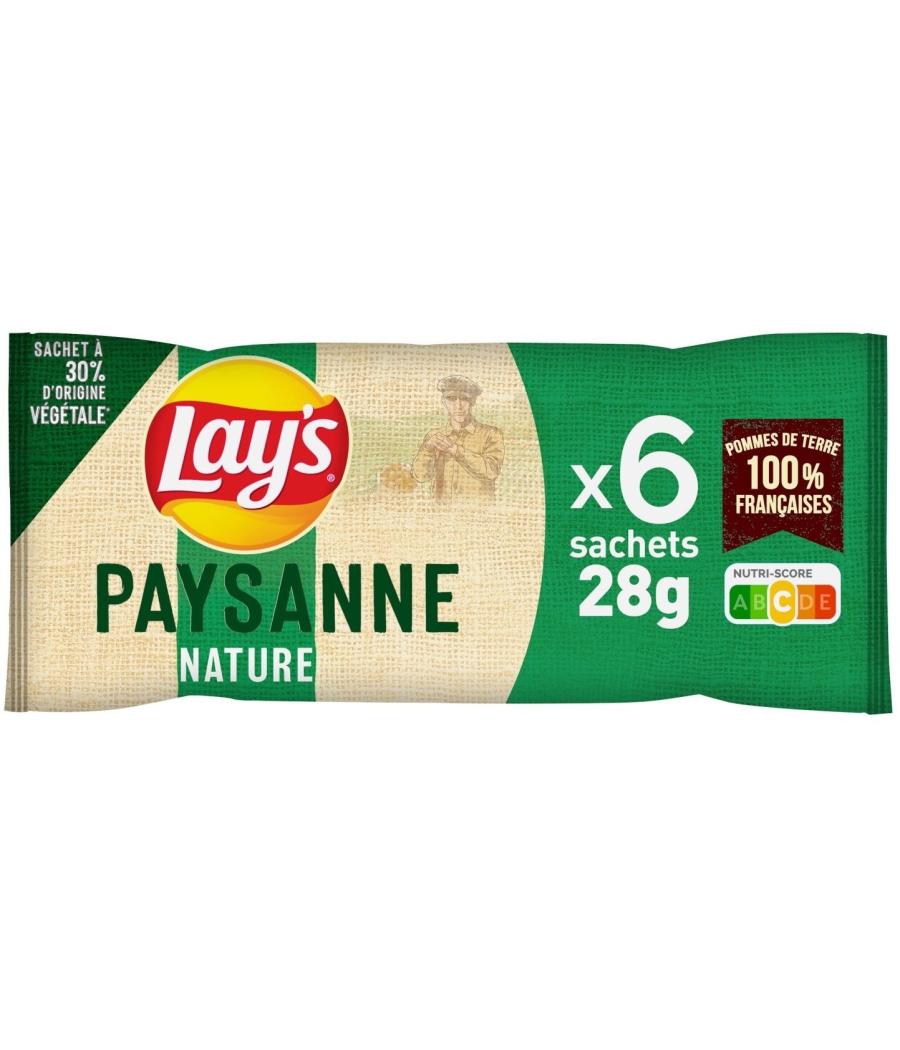 CHIPS NATURE PAYSANNE LAY'S 168G