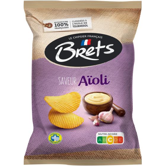 CHIPS SAVEUR AIOLI BRETS 125G