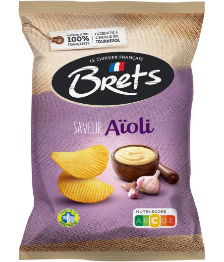 CHIPS SAVEUR AIOLI BRETS 125G