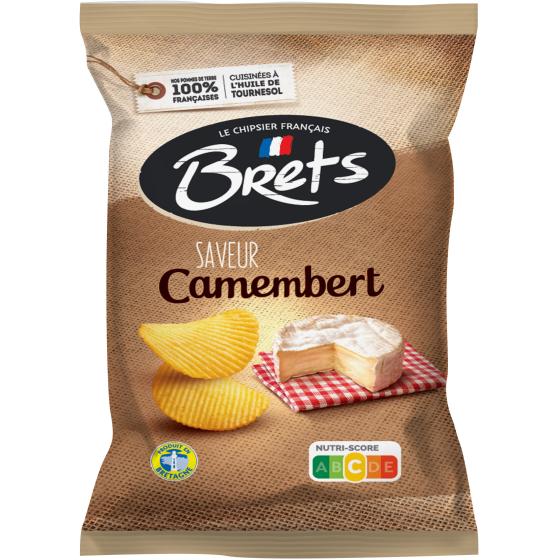 CHIPS SAVEUR CAMEMBERT BRETS 125G