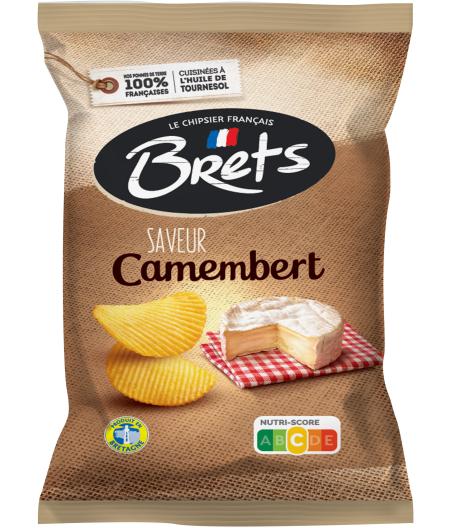 CHIPS SAVEUR CAMEMBERT BRETS 125G