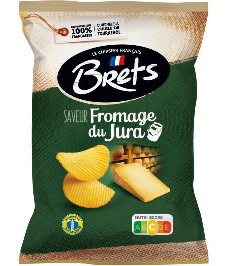 CHIPS SAVEUR FROMAGE DU JURA BRETS 125G