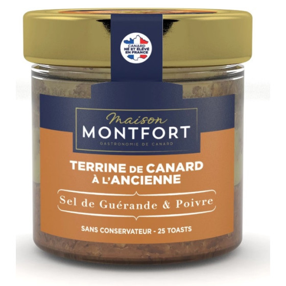 TERRINE DE CANARD A L’ANCIENNE 150G