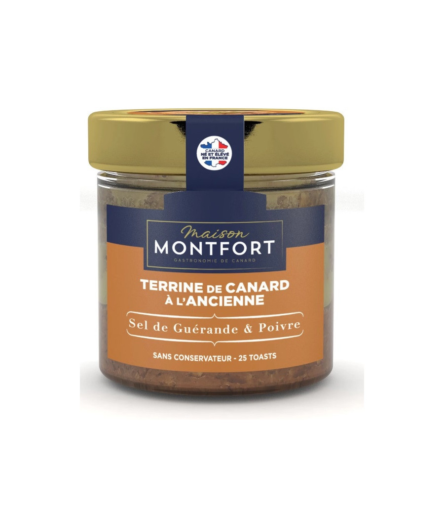 TERRINE DE CANARD A L’ANCIENNE MONTFORT 150G