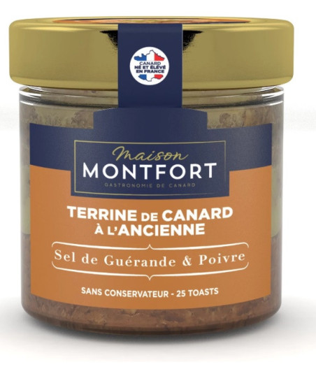 TERRINE DE CANARD A L’ANCIENNE MONTFORT 150G