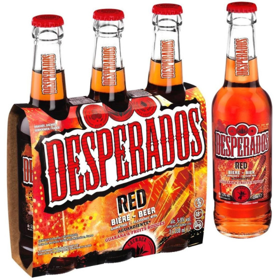 BIERE DESPERADOS RED 3X33CL