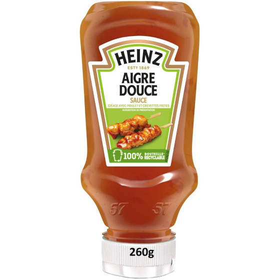 SAUCE AIGRE DOUCE HEINZ 260G