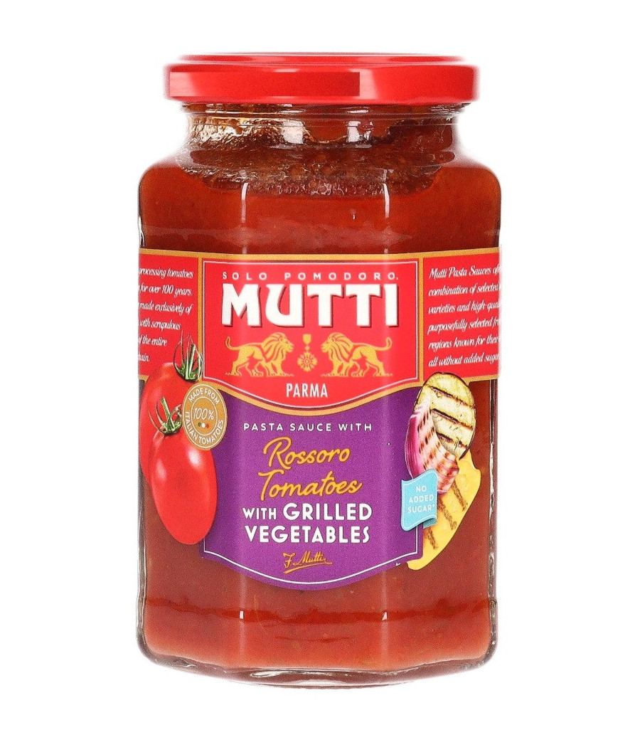 SAUCE TOMATE AUX LEGUMES GRILLES MUTTI 400G