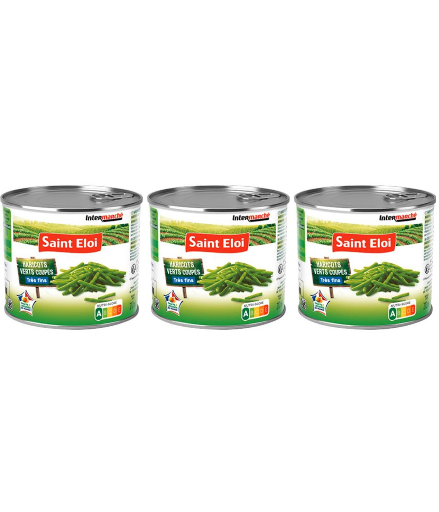 HARICOTS VERTS TRES FINS SAINT ELOI 3X 110G