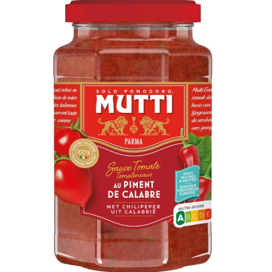 SUGO CON POMODORO PIZZUTELLO E CON PEPERONCINO CALABRESE 400G