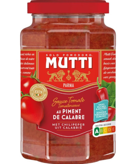 SUGO CON POMODORO PIZZUTELLO E CON PEPERONCINO CALABRESE 400G